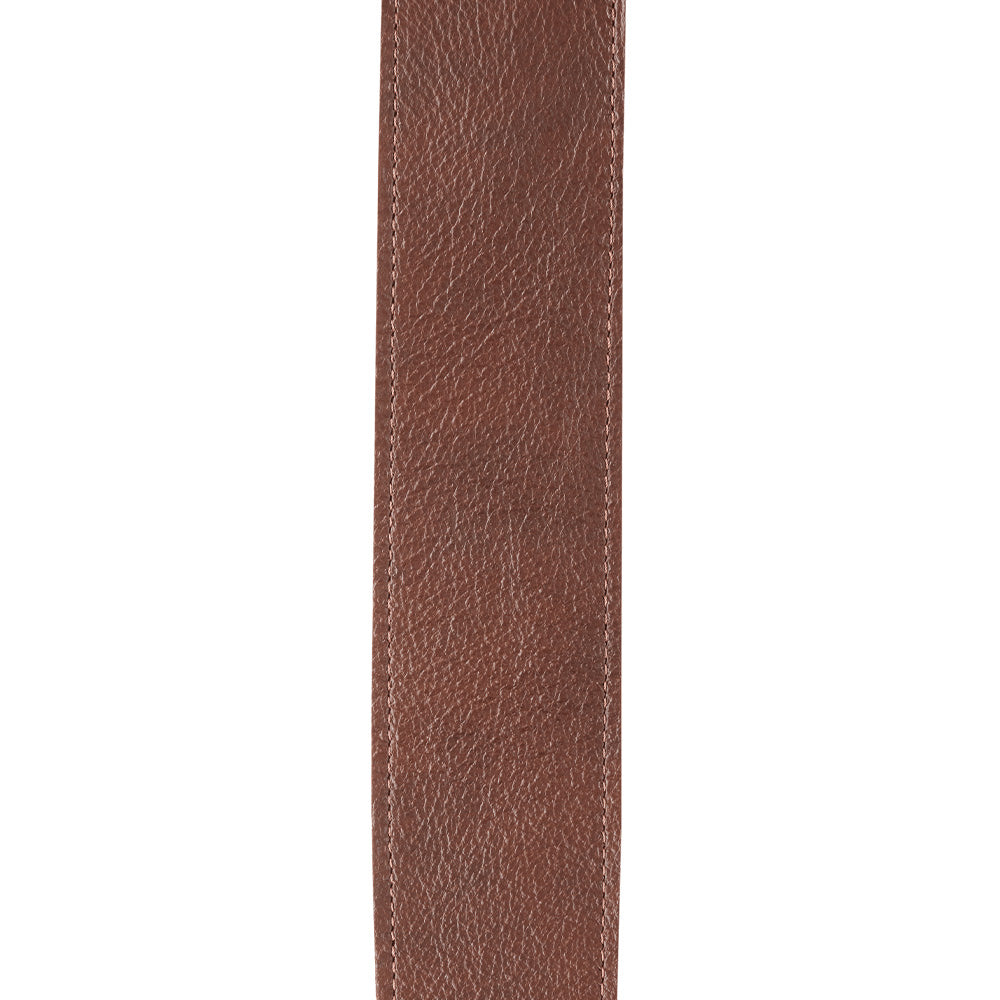 D'Addario 20GL01 Slim Garment Leather Guitar Strap Brown-accessories-Daddario-Hermes Music